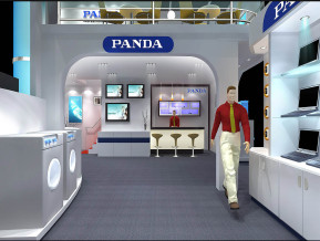 PANDA展览模型