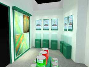 科顺防水展览模型