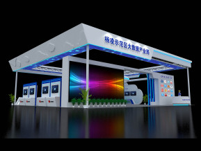 华为展览模型