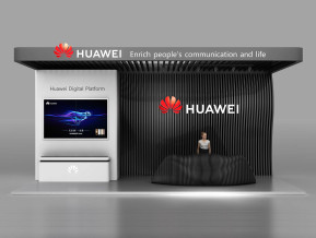 华为国外展展览模型