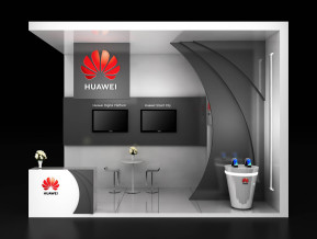华为国外展
