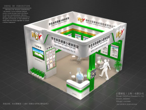 文豪展览展示展台模型