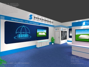 惠显科教展览展示展台模型