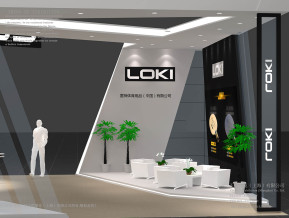 LOKI雷神体育用品展览展示展台模型
