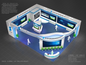 惠显科教展览展示展台模型
