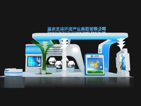 三峰环境展览模型