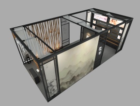 仙绣居展览模型