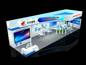 大方重机展览模型