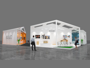 意大利展台模型