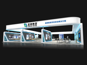蓝鸽教育展览模型