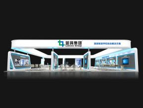 蓝鸽教育展览模型