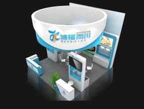 锦福海川展览模型