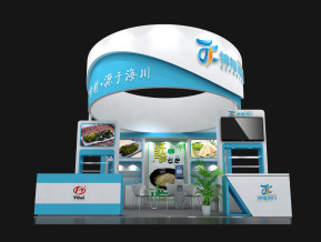 锦福海川展览模型