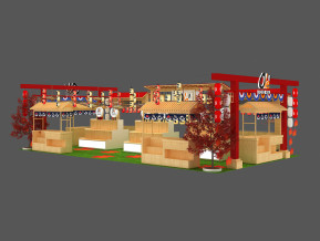 OLE展台模型
