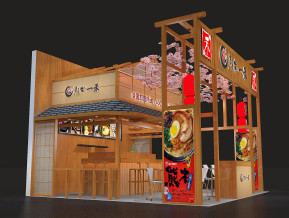 熊本一禾展览模型