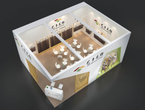 艺多毛纺展览模型