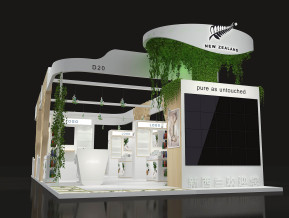 新西兰馆展览模型