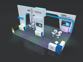 南鹏物联展览模型