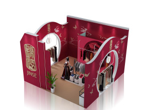 锦瑟展览模型