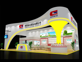 成功纸业展览模型