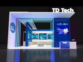 TD Tech展台模型