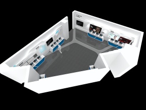 企业展厅3Ｄ模型