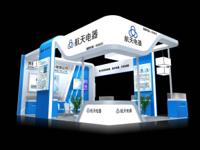 航天电器展览模型