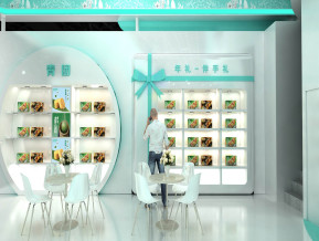 齐泓食品展览模型