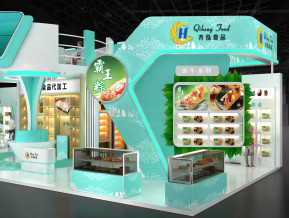 齐泓食品展览模型