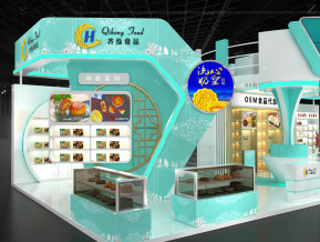 齐泓食品展览模型