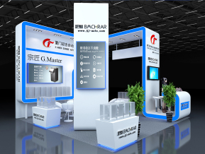 厦门冠吉广州酒店用品展3D模型