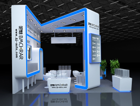 厦门冠吉广州酒店用品展3D模型