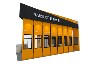 三索纱窗展览模型