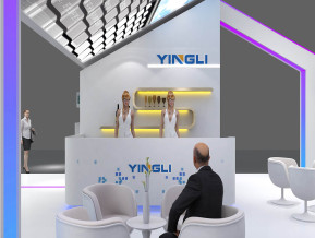 英利能源展台模型