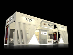 VIS总统木门展览模型