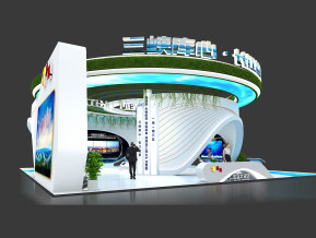 忠县展台模型