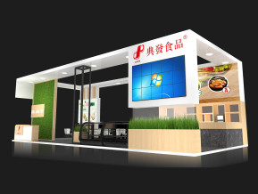典发食品展览模型