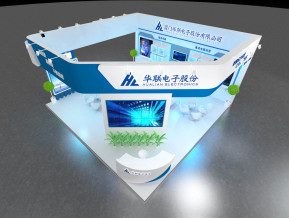 华联电子展览模型