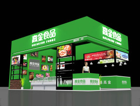 高金食品展览模型