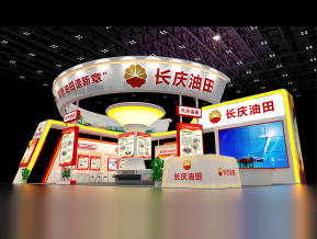 长庆石油展览模型