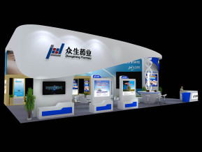 众生药业展览模型