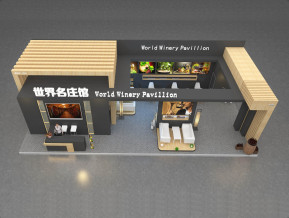 世界名庄馆展览模型