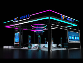 灵动微电子展览模型