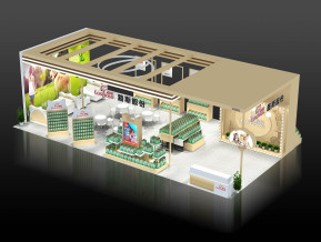 路斯股份展览模型