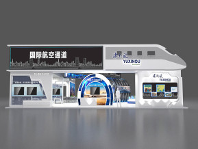 开放通道展览模型
