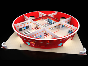 鸿合科技展览3D模型