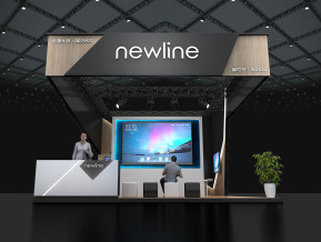 newline展台3D模型