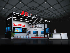 鸿合科技展台模型