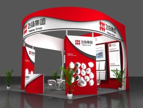 飞扬集团展位模型