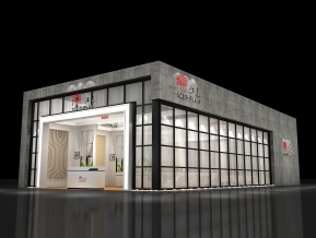 秦江南展览模型